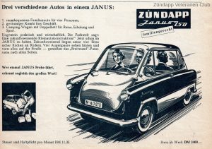 Zündapp Janus Zündapp Veteranen Club