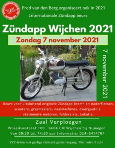 Zundapp beurs Wijchen 2021