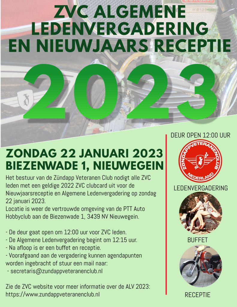 ALV 2023 Zundapp Veteranen Club