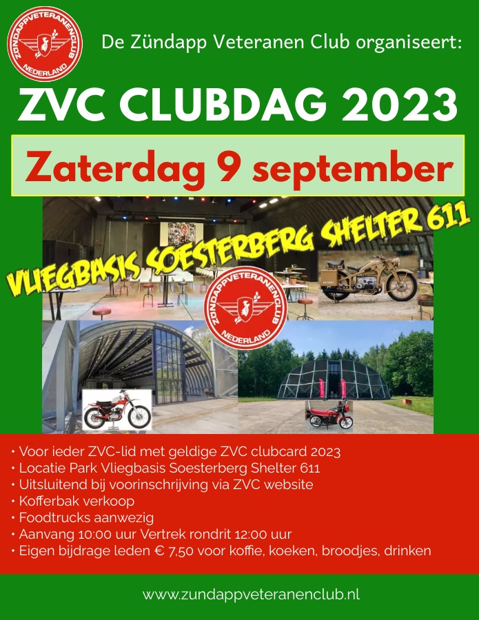 Zundapp clubdag Soesterberg 2023