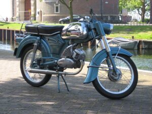 Zündapp 515 voorbeeld van ons Nationaal Mobiel Erfgoed