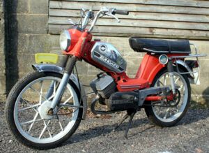 Zündapp ZD 40 uit 1977 snor.