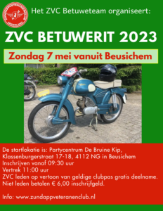 Betuwerit 2023 Zundapp Veteranen Club