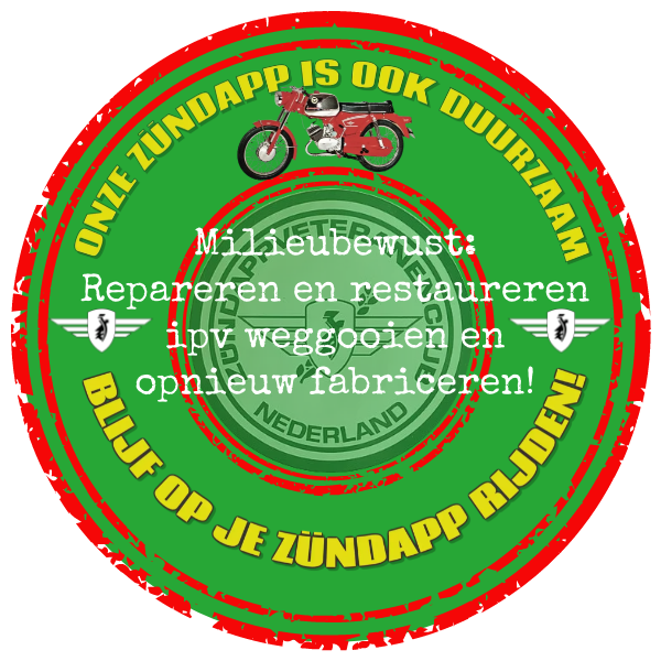 Zündapp groene oldtimer