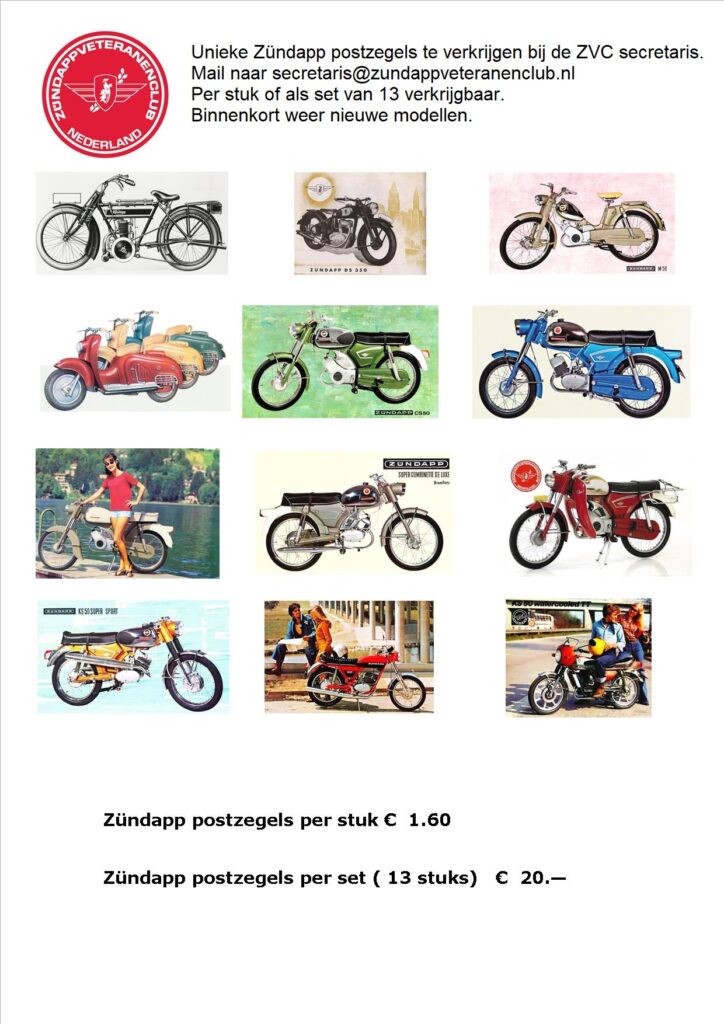 zundapp postzegels