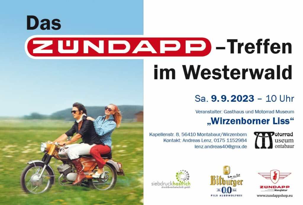 Wirzenborn Montabaur Zundapp 9 september 2023