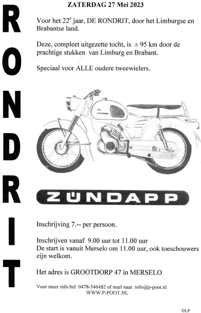 Piet Poot rondrit 2023